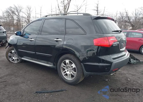 2008 Acura Mdx z USA, uszkodzony, nr VIN 2HNYD282X8H509409